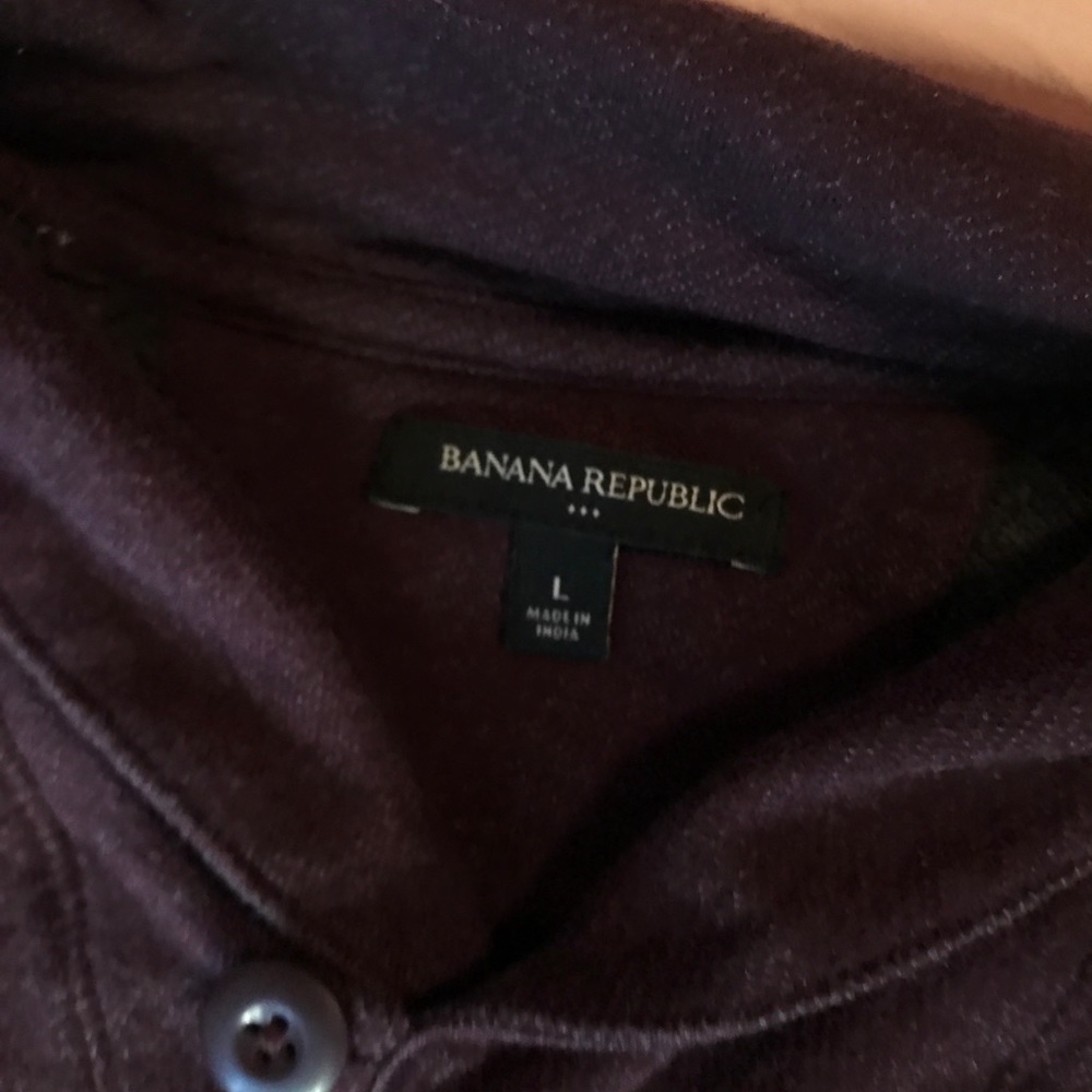 Banana republic Large maroon cardigan $20